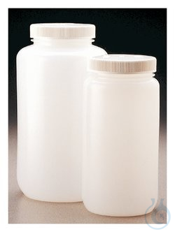 Nalgene™ große HDPE-Weithalsflaschen mit Verschluss