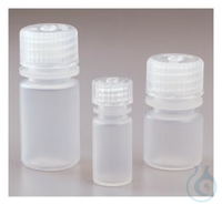 Nalgene&trade; HDPE-Diagnostikflaschen mit Verschluss: Steril, auf Tablett...