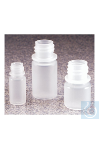 Nalgene™ Diagnostikflaschen ohne Verschluss; naturfarbenes HDPE, Großpackung 8mL Case of...