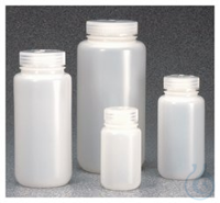 Nalgene™ IP2-Weithalsflaschen aus HDPE Lagern Sie trockene oder flüssige Stoffe in Thermo...