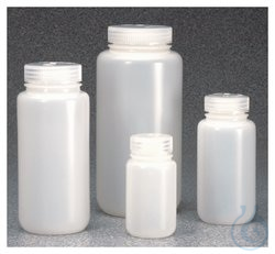 Nalgene&trade; IP2-Weithalsflaschen aus HDPE