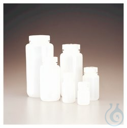 Nalgene™ HDPE-Weithalsflaschen in Laborqualität