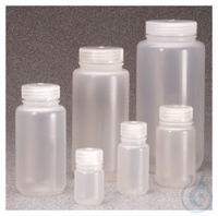 Nalgene&trade; Economy PPCO-Weithalsflaschen mit Verschluss