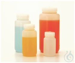 Nalgene™ fluorierte HDPE-Weithalsflaschen mit Verschluss