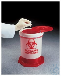 Nalgene™ Biohazardous Waste Containers Conduct secondary containment of biohazardous waste...