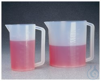 Nalgene&trade; Becher mit Henkel, PFA Thermo Scientific Nalgene Becher mit Henkel aus PFA...