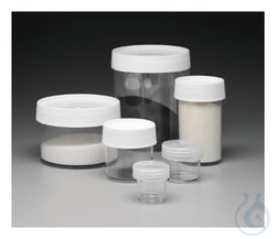 Nalgene&trade; Geradwandige Weithalsbehälter aus Polycarbonat mit Verschluss