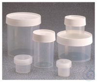 Nalgene™ Wide-Mouth Straight-Sided PPCO Jars with Closure Store pastes, solids, specimens...