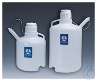 Nalgene&trade; LDPE veiligheidsdispenserbekers met sluiting 20L Geval van 4 83B