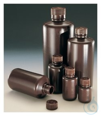 Nalgene™ Economy Braune Enghalsflaschen aus HDPE Die Thermo Scientific™ Nalgene™ Braunen...