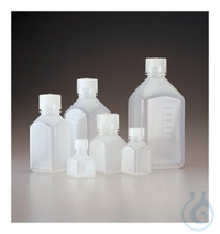 Nalgene&trade; Quadratische Flaschen (PP)