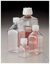 Flasche 60 ml, PC, grad. mit Schraubverschluss, quadr., autoklavierbar Nährmedienflaschen...