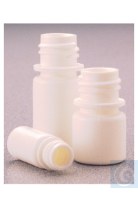 Nalgene™ Diagnostikflaschen aus HDPE mit Verschluss: Großpackung 4 ml Case of 2000 13mm...