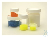 Nalgene&trade; Wide-Mouth Straight-Sided PMP Jars with White Polypropylene...