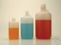 Nalgene™ Große PPCO-Enghalsflaschen mit Verschluss Lagern Sie korrosive Chemikalien und...