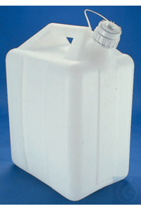 Nalgene™ HDPE Jerricans with Closure 53Bmm 20L Case of 4 Nalgene™ HDPE Jerricans with...