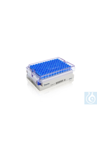 Matrix™ 0.5 ml-Röhrchen mit V-Boden und Schraubgewinde in verriegelbaren Gestellen mit...
