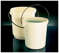 Nalgene™ Autoclavable Graduated Buckets Contain a variety of substances, including chemical...