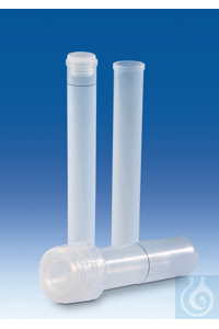 Sample tube, PFA, 12 ml,
with ring-mark and stopper