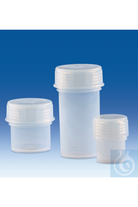 Sample container, PFA, 30 ml,
with PFA screw cap, GL 40