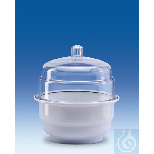 Desiccator, PP/PC, diameter 171 mm