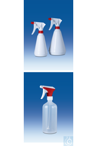 Spray bottle, PP, white, 400 ml