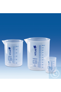 3samankaltaiset artikkelit Beaker, PP, raised, embossed blue scale,
100 ml : 10 ml Beaker, PP, raised,...