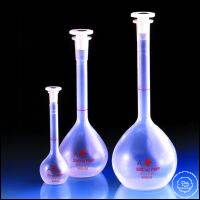 Volumetric flask, PMP, class A,
1000 ml, with stopper, NS 24/29,
with ring-mark, imprinted Lot...