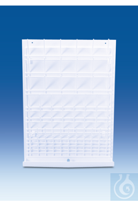 Drying rack, PVC, 450 x 630 mm, 75 pegs