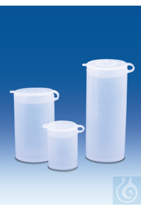 Sample container, PE-LD, with lid,
5 ml, 50 x 15 mm