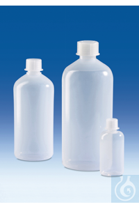 3Artículos como: Narrow-neck bottle, PE-LD, w. screw-cap,
100 ml, round, GL 18 Narrow-neck...