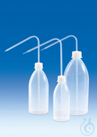 Wash-bottle, narrow-neck, PFA,
1000 ml, GL 32