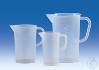 Messbecher, PP, erhabene Skala, 1000 ml