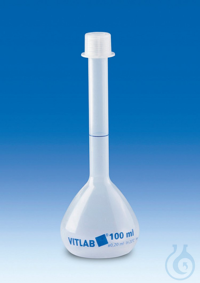 Messkolben, PP, Klasse B mit Schraubkappe, PP, 10 ml