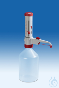 Bottle-top dispenser VITLAB® genius²,
Volume: 2.5 - 25.0 ml,
with...