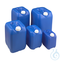 Stapel-Kanister blau - Hart-Polyethylen (PE-HD), Inhalt 10 Liter