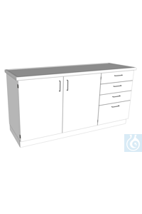 7Artículos como: laboratory bench L1800/T600 HPL dimension: 1800x600x900 mm (LxTxH)body...