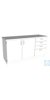 Laborsteharbeitstisch L1800/T750 HPL Abmessung: 1800x750x900 mm (LxTxH) Korpus Melamin,...