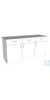 Laborsteharbeitstisch L1800/T600, Edelstahl Abmessung: 1800x600x900 mm (LxTxH) Korpus Melamin,...