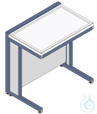 Steharbeitstisch 1200x900x900 mm (LTH), Arbeitsplatte HPL-beschichtet