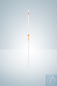 Volumetric pipettes, cl. B, amber grad., 1:0,012 ml Volumetric pipettes, class B, amber stain...