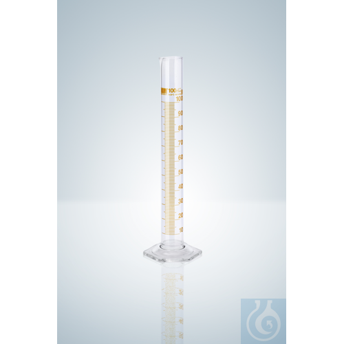 MESSZYLINDER B 100 ML STRICHTEILUNG BRAUN GRADU...