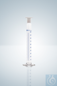 MISCHZYLINDER DURAN B 1000 ML POLYSTOPFEN BLAU GRADUIERT Mischzylinder DURAN®, Kl. B, blau...