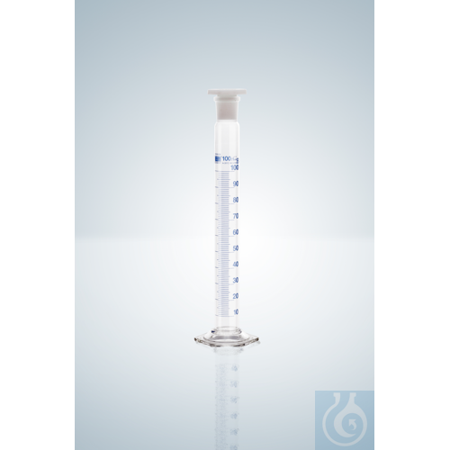 MISCHZYLINDER DURAN B 2000 ML POLYSTOPFEN BLAU ...
