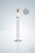 MISCHZYLINDER DURAN A KB 25 ML RINGTL. POLYSTOPFEN BLAU GRAD. Mischzylinder DURAN®, Kl. A, blau...