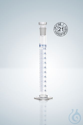 MISCHZYLINDER DURAN A 100 ML KB, RTLG., GLASST....