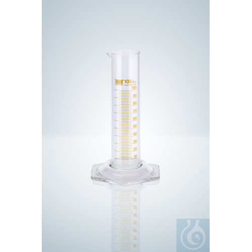 MESSZYLINDER N. FORM B 25 ML STRICHTEILUNG BRAU...