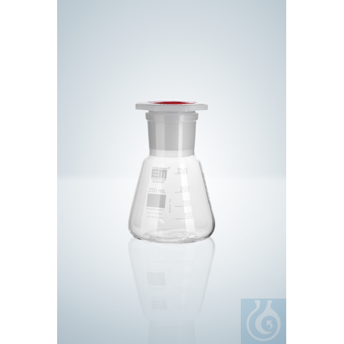 ERLENMEYER FLASK 300 ML, WIDE NECK WITH NS 45/40