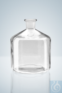 BÜRETTENFLASCHEN 2000 ML NS 29 KLARGLAS, ZU PELLET Bürettenflasche für Titrierapparate, 2000 ml,...
