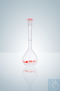 7Benzer ürünler VOL. FLASK PMP, A, 10 ML, NS 10/19, WITH POLYSTOPPER Volumetric flasks, class...
